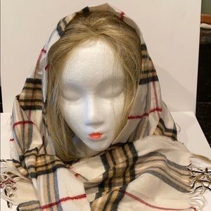 SONOMA PLAID ACRYLIC SCARF!! GET READY FOR WINTER!